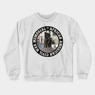 African American Civil War Memorial circle Crewneck Sweatshirt